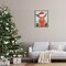 Stupell Industries Holiday Cattle with Holly Berries Floating Frame By Jo Taylor